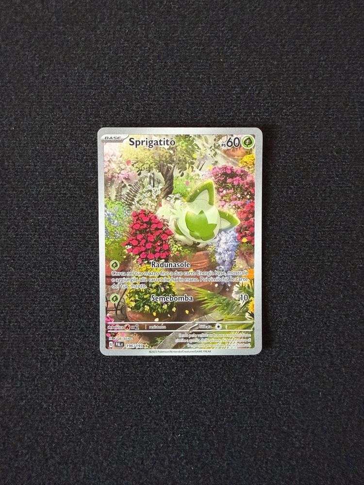 Sprigatito Trading Card imagen 1